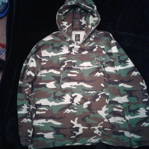 Very Own Drake OG Gold Owl Hoodie Tigar Camo Embroidered Size XXL - Picture 2 of 6